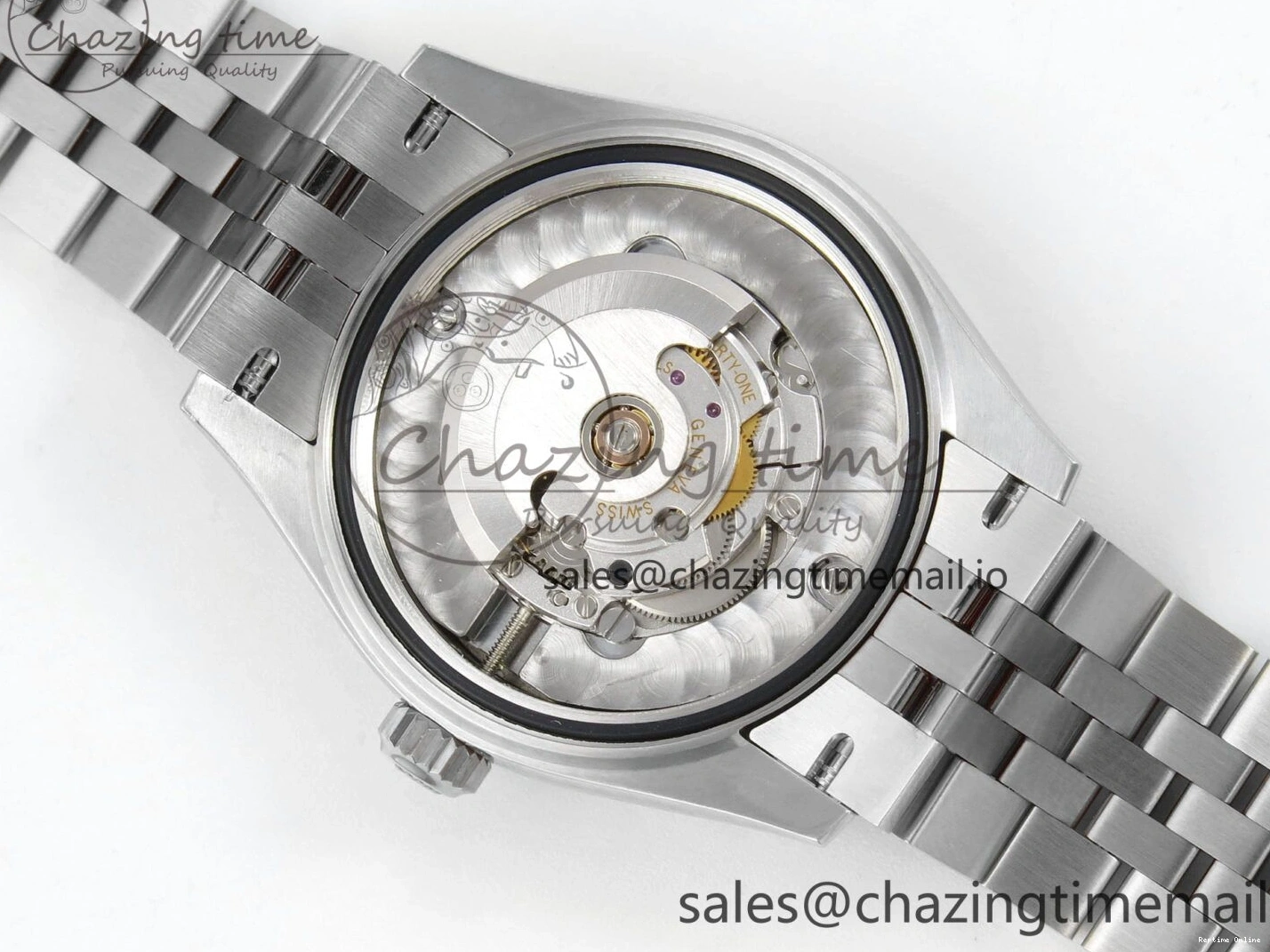 0228 Popular DateJust 31 278274 THBF 1:1 Best Edition 904L Steel Gray Diamond Dial on SS Jubilee Bracelet HZ Cal. 5